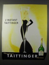 1997 Taittinger Champagne Ad - L&#39;Instant Taittinger - $18.49