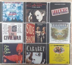 Broadway Shows Musicals CD Lot of 9 Blood Brothers London Revival Cast - £13.94 GBP