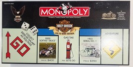 Harley Davidson Monopoly Live to Ride Collectors Edition Board Game Complete - £15.37 GBP