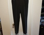 NYDJ Slim Trouser Ponte Knit Pants Size 14 Black Nip Tuck Technology Sli... - $34.60