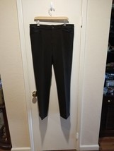 NYDJ Slim Trouser Ponte Knit Pants Size 14 Black Nip Tuck Technology Sli... - $34.60