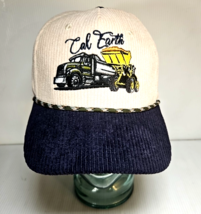 Vintage Cal Earth Construction Hat  Corduroy *excellent* - $29.99
