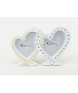Bride &amp; Groom Photo Frame ~ &quot;Two Hearts Become One&quot;, Polyresin ~ Cassian... - $12.03 CAD