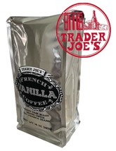  Trader Joe&#39;s French Vanilla Ground Coffee Medium Dark Roast 14oz Each  - £11.93 GBP