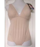 Maidenform Low back bodysuit Shaper Size Large Style DMS084 Beige Light ... - €20,71 EUR