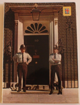 Policemen at 10 Downing Street London Vintage Postcard - £4.63 GBP