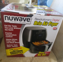 NuWave Brio 3QT Digital Air Fryer Model 36011 original box - £26.14 GBP