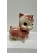Vintage Rempel  Pink Pig Ceramic Figurine - £15.73 GBP