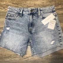 Treasure Bond High Waist Boyfriend Cutoff Denim Shorts Vintage Size 16. ... - $24.74