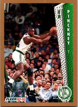 1992-93 Fleer #19 Ed Pinckney Boston Celtics - £1.36 GBP