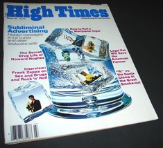 High Times Magazine Mar 1980 Subliminal Advertising Frank Zappa Howard Hughes 2 - £13.58 GBP