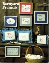 Barnyard Francais Barnyard Animal Patterns for Counted Cross Stitch 1983 - £6.61 GBP