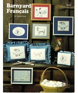 Barnyard Francais Barnyard Animal Patterns for Counted Cross Stitch 1983 - £6.62 GBP