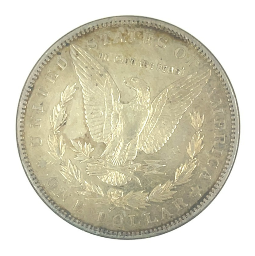 1894-S Silver Morgan Dollar Graded by ANACS as AU Details Cleaned-Tooled Item image 4