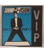 DAVID BOWIE - VINTAGE ORIGINAL CONCERT TOUR 1990 CLOTH BACKSTAGE PASS *L... - $20.00