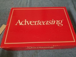 VTG 1988 Adverteasing Board Game The Game Of Slogans, Commercials &amp; Jing... - $9.50