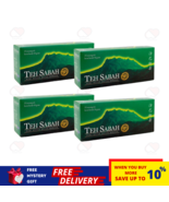 4 Boxes (100 TEABAGS) SABAH TEA BORNEO TEABAGS FREE SHIP - €30,74 EUR