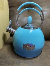 Stainless Steel Whistling Tea Kettle with Metal Capsulated Bottom 2.6qt ... - $20.47