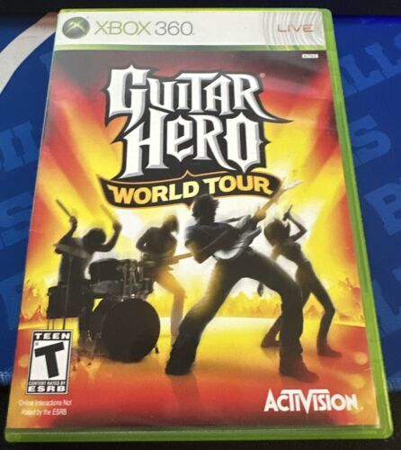 Primary image for Guitar Hero World Tour (Microsoft Xbox 360) Complete/CIB! Tested & Working! 