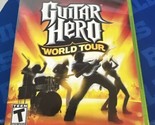 Guitar Hero World Tour (Microsoft Xbox 360) Complete/CIB! Tested &amp; Worki... - £11.72 GBP