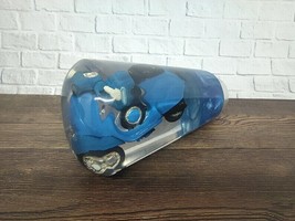 Underwater Diecast Blue Scooter Motorcycle Gear Shift Shifter Knob Acryl... - £85.64 GBP