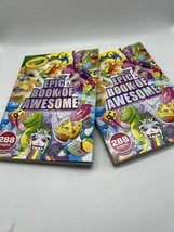 (2) Crayola Epic Book of Awesome Coloring Book 288 Pages Kids Stickers Christmas - £5.49 GBP