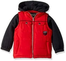 iXtreme Baby Boys Infant Patch Pocket Jacket Fleece Hood - £15.71 GBP