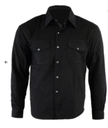 Mens Armored Checkered Flannel Biker Shirt, Multiple Waterproof Storage ... - $177.80 CAD