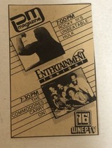 Entertainment Tonight TV guide Vintage Print Ad The Commodores Tpa3 - $5.93