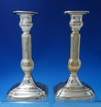 Gorham Sterling Silver Candlestick Pair #170 English Reproduction 1784 (#6015) - £311.86 GBP
