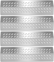 Stainless Steel Heat Plates 4-Pack For Bull Angus Brahma 16631 16521 Gas Grills - £19.53 GBP