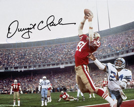 Dwight Clark Signed 8x10 Glossy Photo Autographed RP Signature Print Poster Wall - £13.57 GBP
