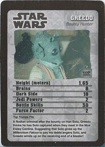 GREEDO Star Wars Top Trumps Card Game Card by Disney 6&quot; x 4&quot; - £2.34 GBP