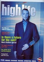British Airways High Life Magazine May 1999 Mel Gibson Men's Fashion Cru... - $19.80
