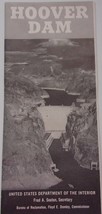 Vintage Arizona Hoover Dam Brochure 1946 - £3.08 GBP