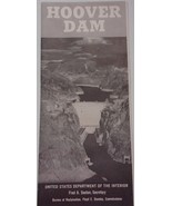 Vintage Arizona Hoover Dam Brochure 1946 - $3.99