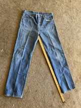 Vintage  501 XX Levis Distressed  Jean blue Made In USA 34x31 - $88.11