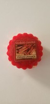 NEW Yankee Candle Sparkling Cinnamon Wax Tart Melt Potpourri .8 ounces - £3.95 GBP