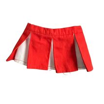 Vintage Baby Doll Mini Skirt Red and White - €7,59 EUR