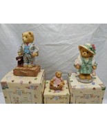 Lot Of (3) Cherished Teddies Beary Political Figures Family - $26.73