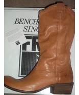 Frye CARSON Mid-Calf Leather Boots #77687 TAN 10B Women New - $280.00