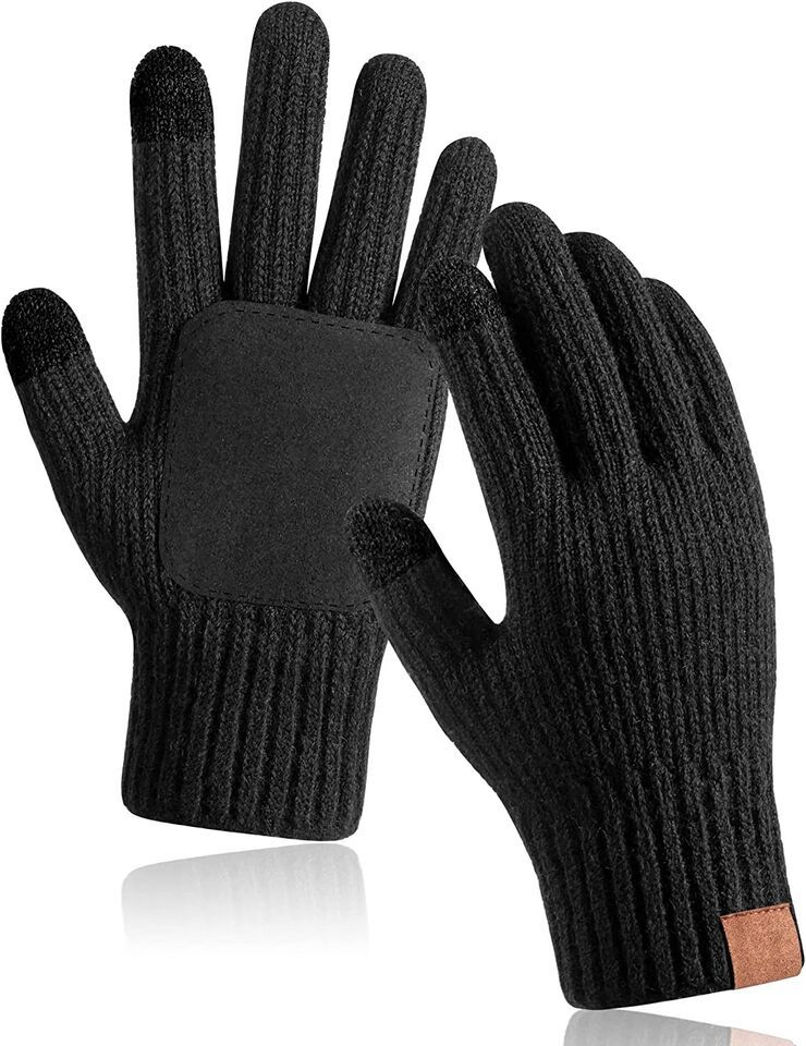 Primary image for Winter Glove Men Touchscreen Texting,Gloves for Men Knit Warm Anti-Slip (Size:M)