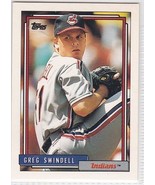 M) 1992 Topps Baseball Trading Card - Greg Swindell #735 - $2.71 CAD