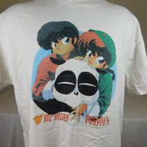 Vintage 90s 1993 Ranma 1/2 Anime Promo Graphic T Shirt Mens Size XL Solid White - £154.19 GBP