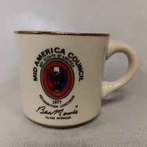 Boy Scouts Eagle Scout Recognition Luncheon 77 Coffee Mug Mid America Co... - £13.54 GBP