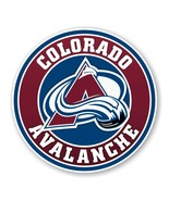 Colorado Avalanche Round Precision Cut Decal / Sticker - £2.76 GBP+