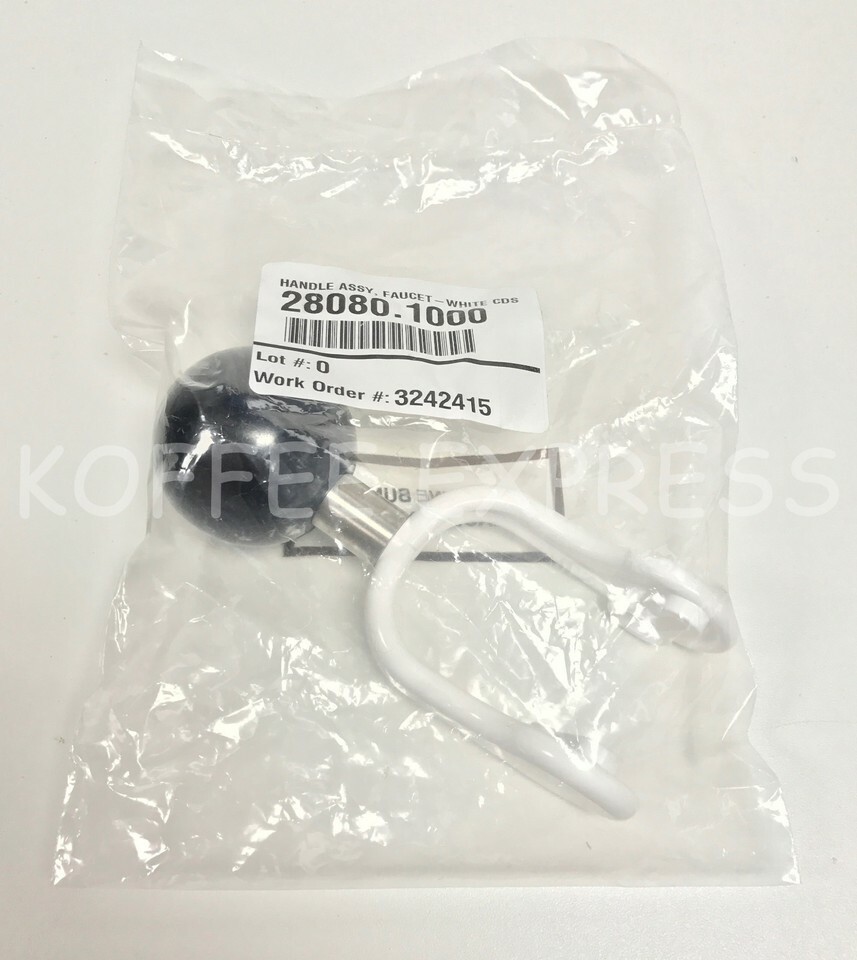 NEW FACTORY PART - Bunn CDS2 - Faucet Handle, White CDS CDS-3 - 28080.10... - $24.50