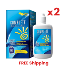 2 x Complete MULTI-PURPOSE SOLUTION Easy Rub Formula 2fl oz (60ml) Trave... - $24.34