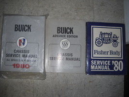 1980 Buick Ripiano Lesabre Electra Riviera Secolo Servizio Shop Repair Manual Di - $129.81