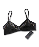 True Religion Women&#39;s Black Bikini With Gold Silver Beading Bra Top - M - £13.44 GBP